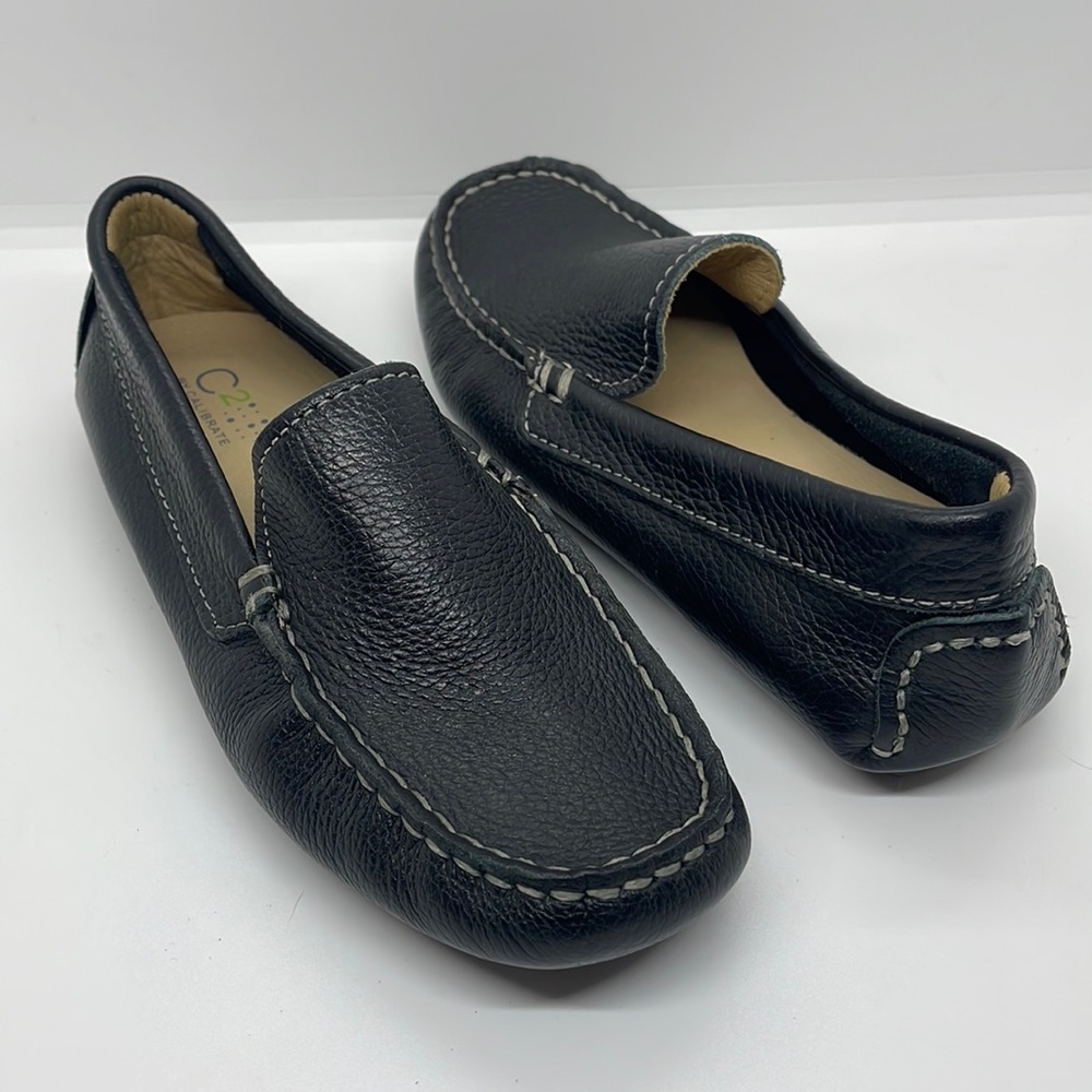 Kids Black loafers